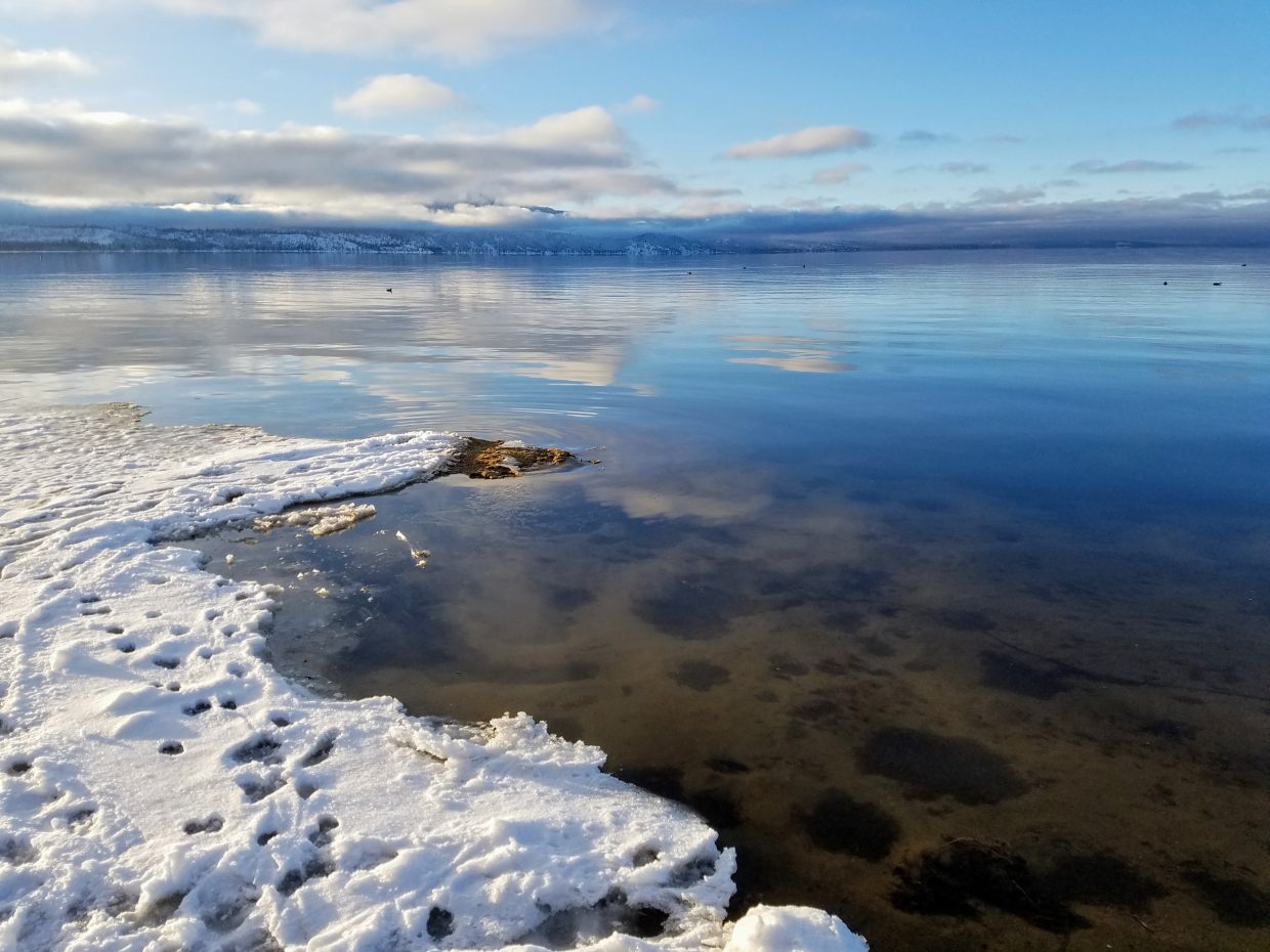 Lake Tahoe Keys Snow