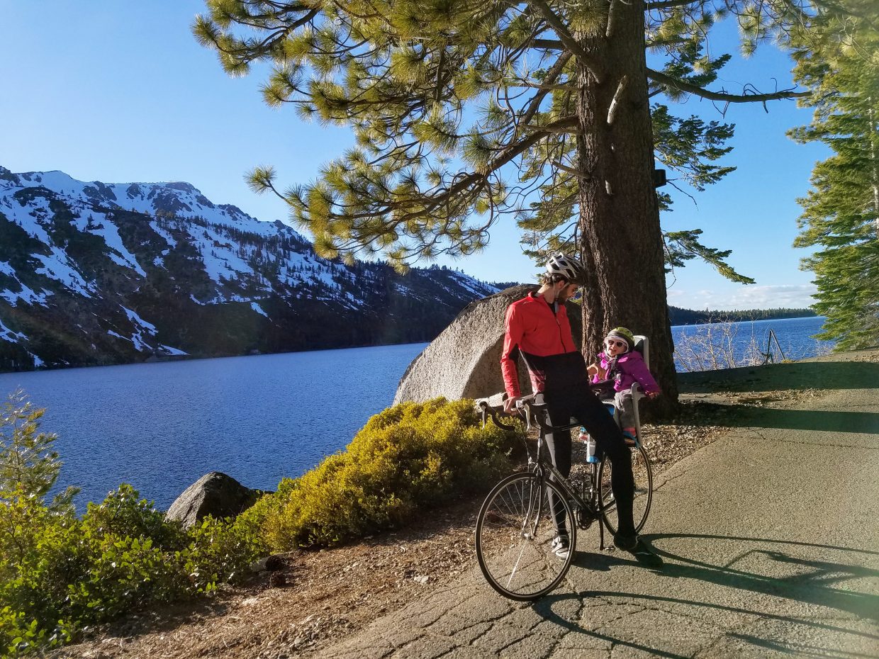 Fallen Leaf Lake Biking